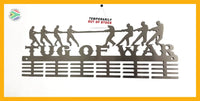Tug Of War 48 Tier Medal Hanger Stainless Steel Brush Finish Sports Medal Hangers