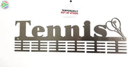 Tennis 48 Tier Medal Hanger Stainless Steel Brush Finish Sports Medal Hangers