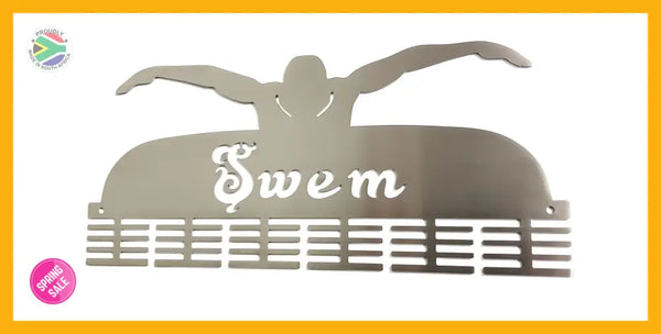 Swem 48 Tier Medal Hanger Stainless Steel Brush Finish Sports Medal Hangers
