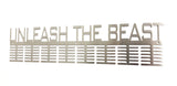 Unleash The Beast 96 Tier Medal Hanger Stainless Steel Brush Finish Sports Medal Hangers