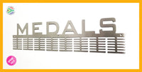 Medals 96 Tier Medal Hanger (Option Of Colors Available) Stainless Steel Brush Finish Sports Medal