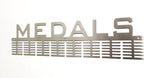 Medals 96 Tier Medal Hanger (Option Of Colors Available) Stainless Steel Brush Finish Sports Medal