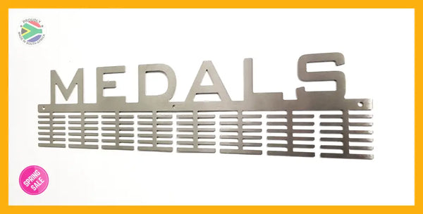 Medals 96 Tier Medal Hanger (Option Of Colors Available) Stainless Steel Brush Finish Sports Medal