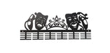 Academics-Drama 48 Tier Medal Hanger Black Sports Medal Hangers