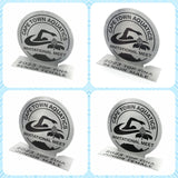 Trophies Laser Engraved Stainless Steel Brush Finish