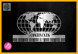 7 Continents 30 Tier Medal Hanger Sports Hangers