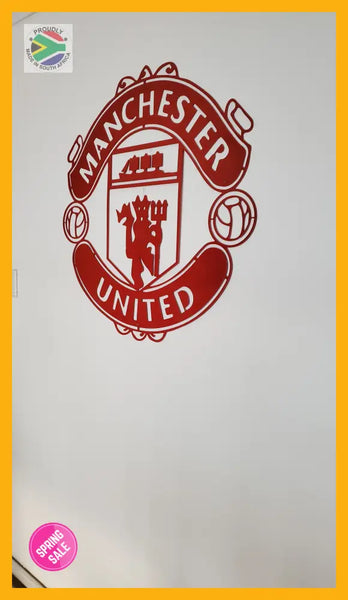 Manchester United Football Club Mounted Wall Art Design