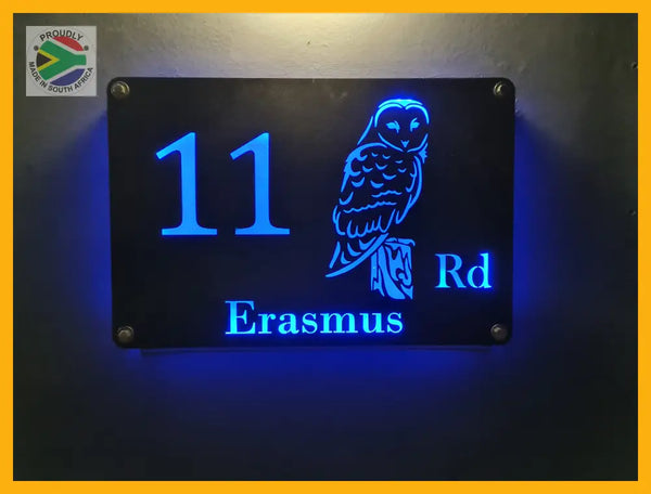 Owl House Sign Wall Art