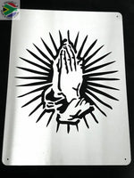 Praying Hands Mounted Wall Art