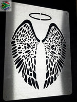 Angels Wings & Halo Mounted Wall Art