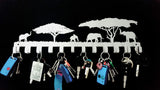 Elephants Under The Trees 12 Hook Key Hooks