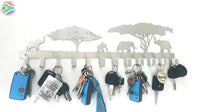 Elephants Under The Trees 12 Hook Key Hooks