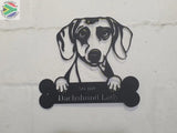 Dog Breed Personalized Wall Art Kennel & Run Accessories