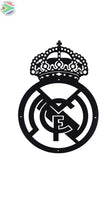 Real Madrid Football Club Crest Mounted Wall Art Design