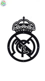 Real Madrid Football Club Crest Mounted Wall Art Design