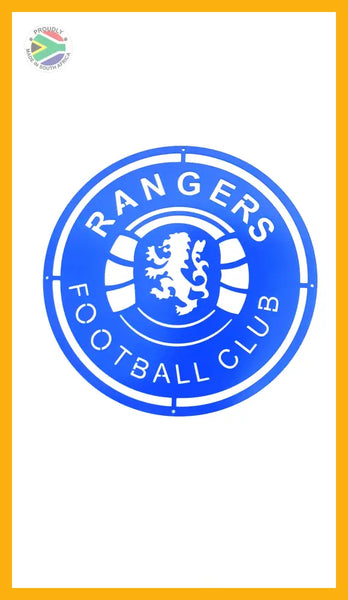 Glasgow Rangers Football Club Crest Mounted Wall Art Design