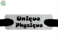 Unique Physique Individual Shoelace Tag Shoe Lace Tags