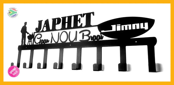 Braai Tools Personalised Hooks Home Décor
