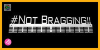 #Not Bragging 72 Tier Medal Hanger Sports Medal Hangers