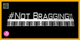 #Not Bragging 72 Tier Medal Hanger Sports Medal Hangers
