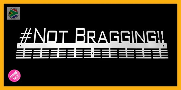 #Not Bragging 72 Tier Medal Hanger Sports Medal Hangers