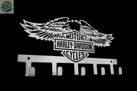 Harley Davidson Design 5 Hook Key Home Décor