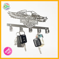 Harley Davidson Design 5 Hook Key Home Décor