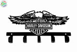 Harley Davidson Design - 5 Hook Key Home Décor