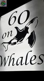 Whale Design House Sign Wall Art