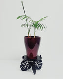 Pot Plant Stand, Monstera Design 1