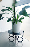 Pot Plant Stand, Honeycomb Design