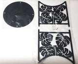 Pot Plant Stand, Monstera Design 2