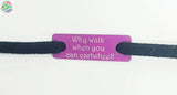Personalised Shoelace Tag (individual)