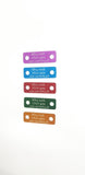 Why walk when you can cartwheel Individual Shoelace Tag