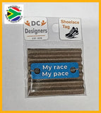 My Race My Pace Individual Shoelace Tag