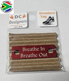 Breathe In Breathe Out Individual Shoelace Tag