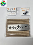 Male Runner Lifeline Individual Shoelace Tag