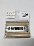 HOU BENE HOU Individual Shoelace Tag Shoe Lace Tags