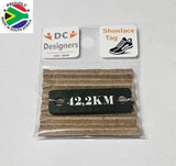 42.2 KM Individual Shoelace Tag