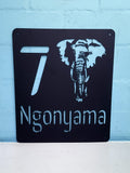 Elephant House Sign Wall Art