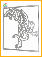 Tiger Stalking Mounted Wall Art
