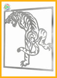Tiger Stalking Mounted Wall Art