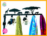 Animals Under The Acacia Trees Accessories Hooks Home Décor
