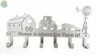 Home Is Where The Farm Is! 6 Hook Key Hook Hooks
