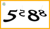 Individual House Numbers 0-9 Wall Art