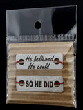 She & He Believed 48 Tier Medal Hangers Combo Set With Shoelace Tags Sports Medal Hangers