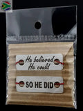 She & He Believed 48 Tier Medal Hangers Combo Set With Shoelace Tags Sports Medal Hangers