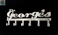 Personalised 6 Hook Key Key Hooks
