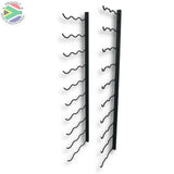 Wine Rack - 30 20 Or 10 Bottle Holder In Black Home Décor