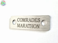 Comrades Marathon Individual Shoelace Tag Shoe Lace Tags